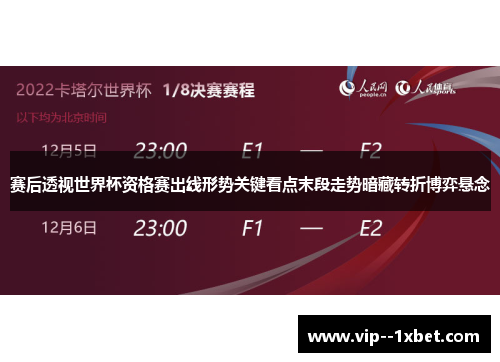 赛后透视世界杯资格赛出线形势关键看点末段走势暗藏转折博弈悬念 赛后透视世界杯资格赛出线形势关键看点末段走势暗藏转折博弈悬念